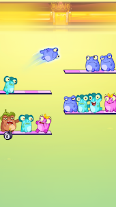 Frog Sort Color: Puzzle Game