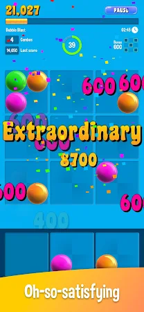 Game screenshot Bubble Grid - Tile puzzle game hack