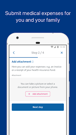Android application Allianz Medical Plan screenshort