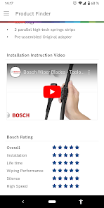 Escobilla Limpiaparabrisas Bosch 800mm (Enganche Especial)
