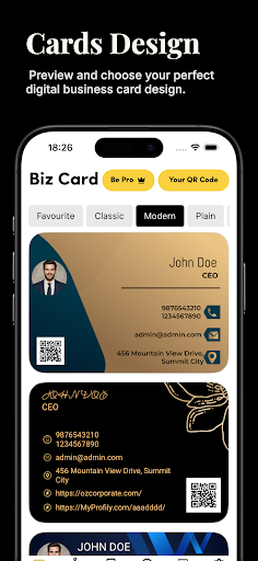 Biz Card- Smart Business Cards screenshot 1