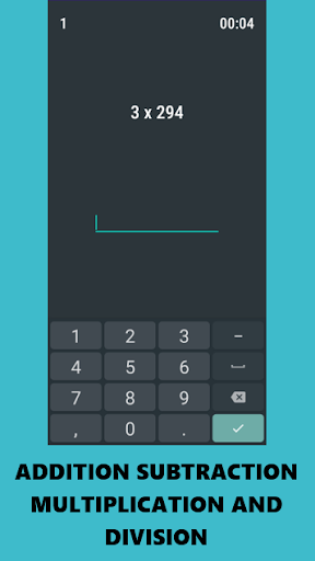 Mental Arithmetic Math Game Screenshot 4 - AppWisp.com