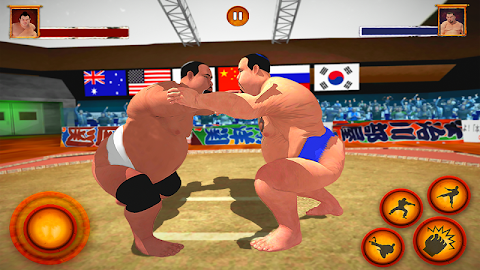 Sumo Wrestling Fighting Game 2019のおすすめ画像4