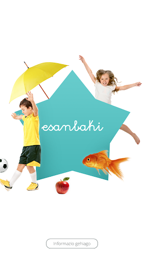 Android application Esanbaki: ¡Aprende jugando! screenshort