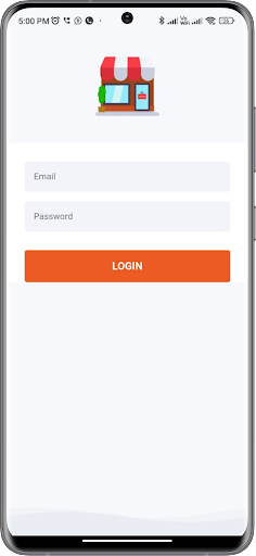 Android application Store Partner App screenshort