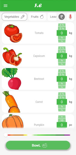 Android application Fresh'n Early screenshort