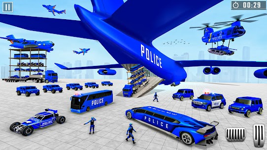 ألعاب نقل سيارات الشرطة 5