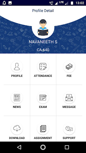 Android application MOUNT CARMEL VIDYANIKETAN SENI screenshort