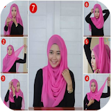 Tutorial Hijab Segi Empat New icon