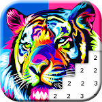Cover Image of Download Coloring Animals Pixel Art  APK