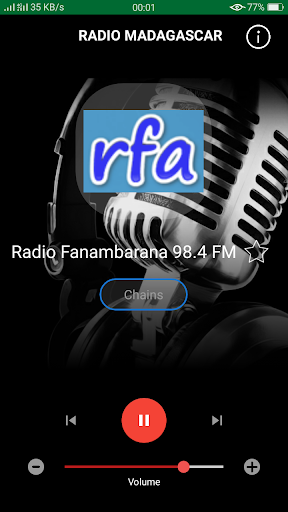 Radio Madagascar Screen 2