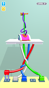 Untangle Twisted Rope Game 3D