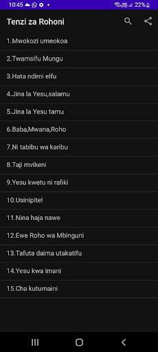 Tenzi za Rohoni - Toleo Jipya