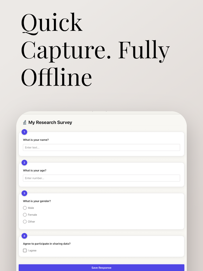 #8. BearForms (Android) Ved: Robin Bailey