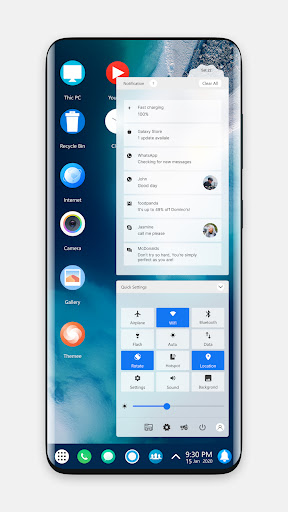 V20 Theme for launcher Screen 2