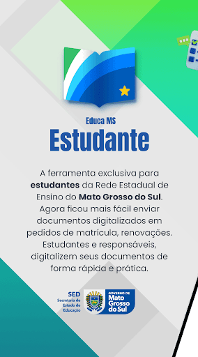 Android application EducaMS Estudante screenshort