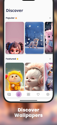 Screenshot of Cute Wallpapers HD | 4K