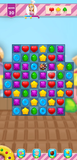 Candy Sweet Bomb Game - Match Screen 2