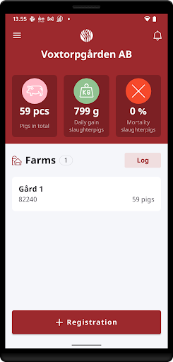 Android application KLS Data screenshort