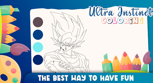 Dragon Ultra Instinct Coloring
