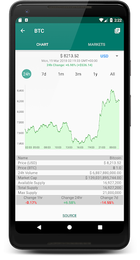 CryptoBuddy Screen 2