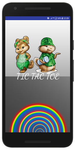 Android application Tic Tac Toe screenshort