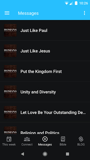 Central Christian Church App Screen 3
