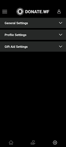 Donate.WF Screen 3