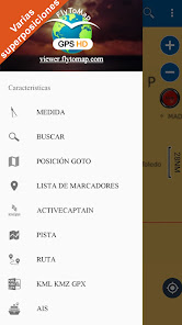 Screenshot 6 AIS Flytomap GPS carta náutica android