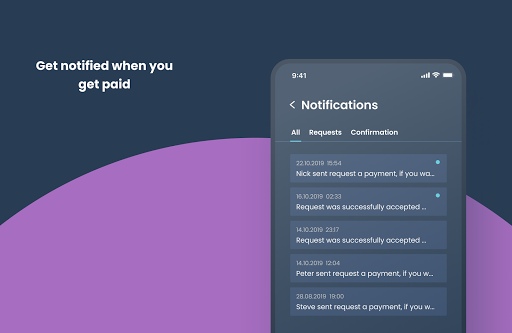 Screenshot of GiftPay