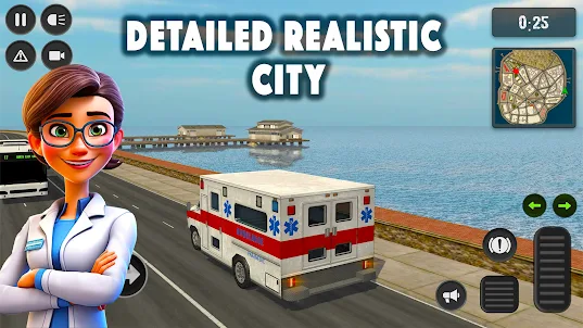 Ambulance Driver Simulator Pro