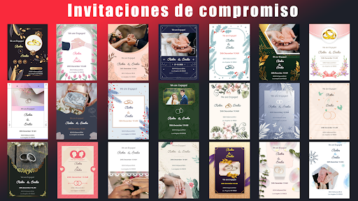 Invitación de compromiso screenshot 1