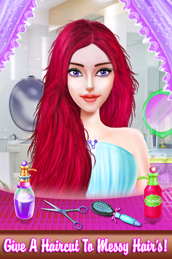 Android application Chic Girls Fashion Hairstyles screenshort