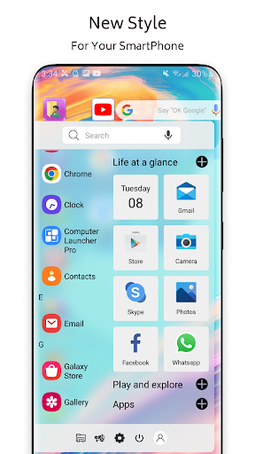 Beautiful Theme For Launcher Screen 2