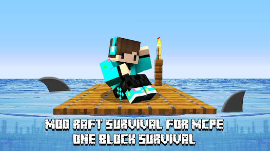 Imágen 1 Mod Raft Survival for MCPE - O android