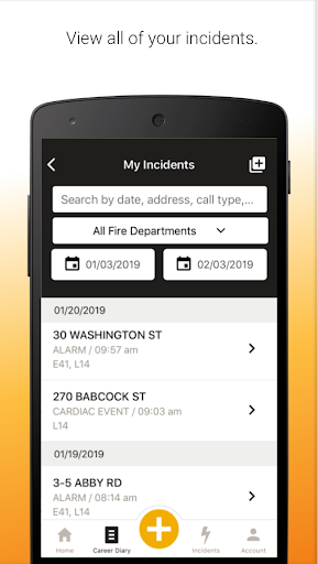 NFORS® Career Diary™ Screen 2