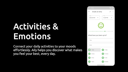 Aily - Journal & Mood Tracker Screen 3