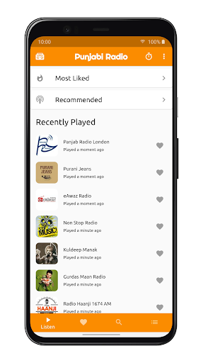 Android application Punjabi Radio HD screenshort