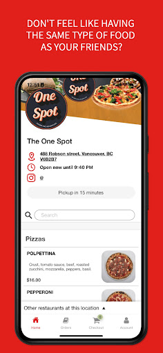 Android application Food Republic screenshort
