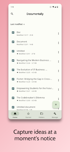 Documentally - Word Count Note Screen 2