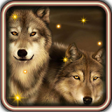 Wolf Family live wallpaper icon