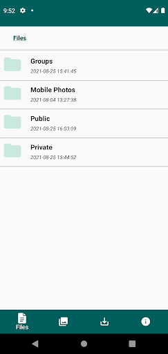 Android application Deskcenter Files screenshort