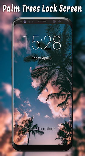 Android application Palm Lock Screen screenshort