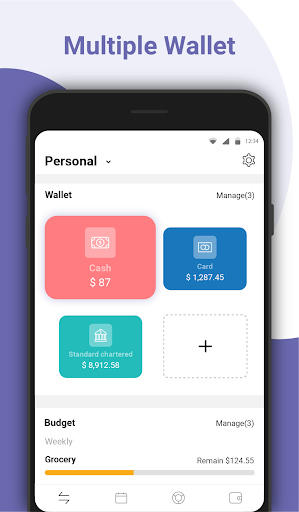 Screenshot of Money Manager: Expense Tracker