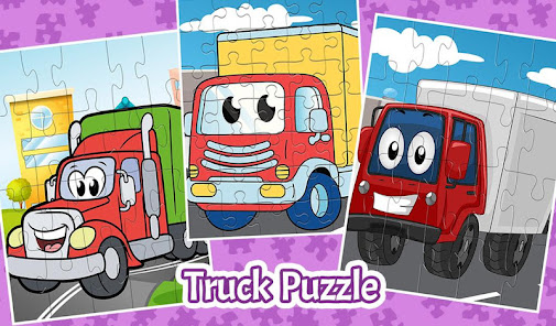 Kids Trucks Jigsaw Puzzle