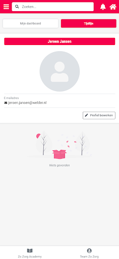 Android application Zo Zorg screenshort