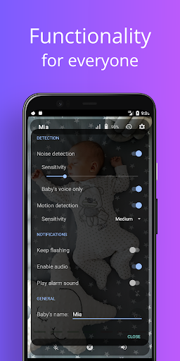 Simple Nanny - Baby Monitor screenshot 4