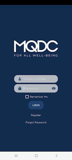 Android application Smarthome MQDC screenshort