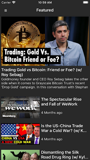 Android application Macro Finance TV - Investing T screenshort