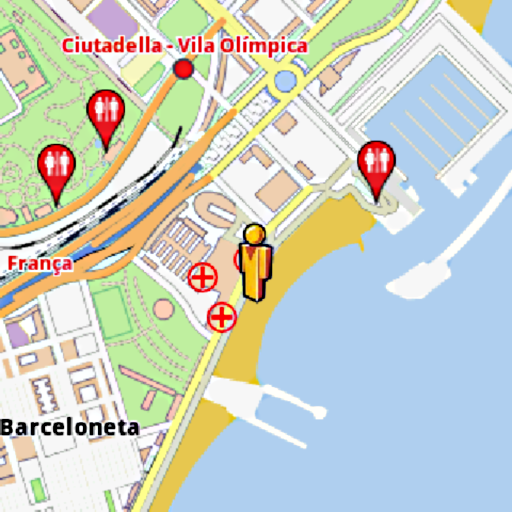 Barcelona Amenities Map 3.0 Icon